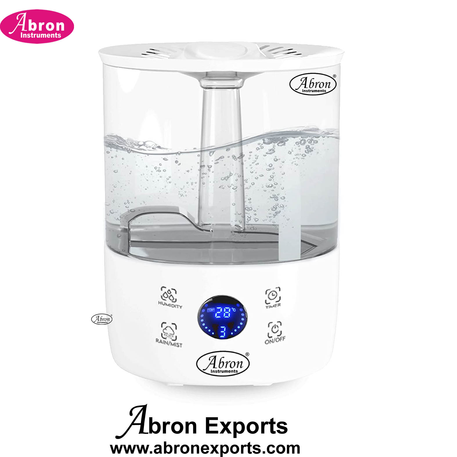 Humidifier with Digital Display Lifelong 4.5Liter Top Fill Room-for Office-works-Abron 220v ABM-2946HF4D